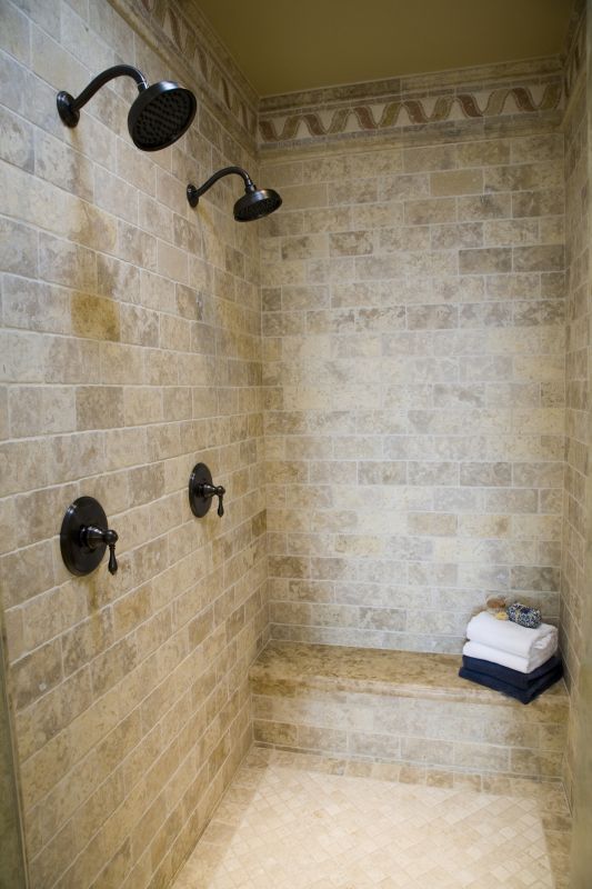 Spa-Style Shower with Seating